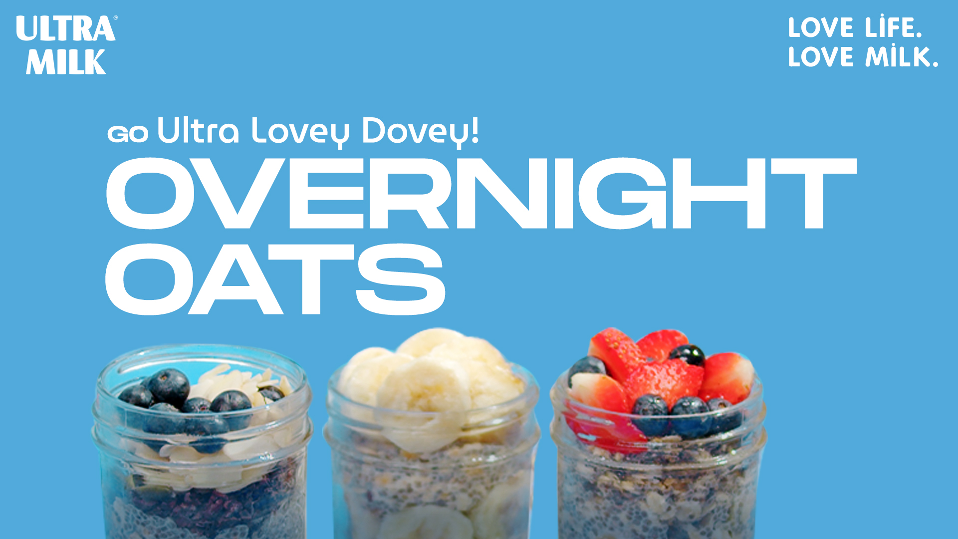 Go Ultra Lovey Overnight Oats